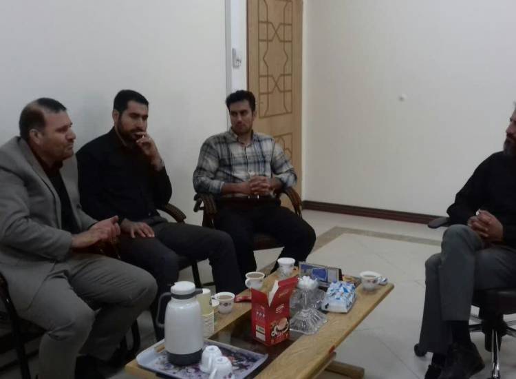جلسه دکتر رضوان پور با معاون اجتماعی لرستان